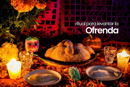 Ritual para levantar la ofrenda del día de muertos utilizando aceites esenciales
