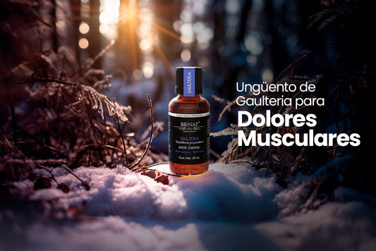 Ungüento de Gaulteria Natural para Dolores Musculares