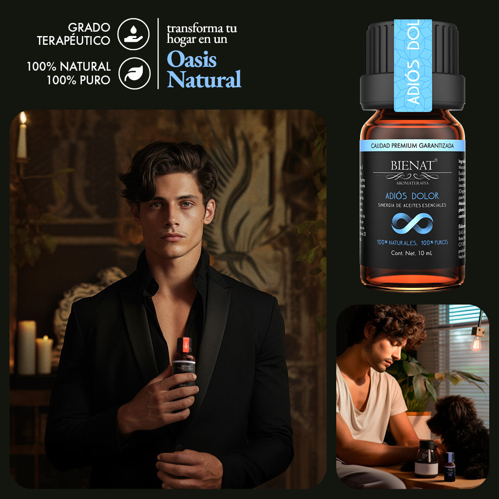 Mezcla de Aceites esenciales Adiós Dolor