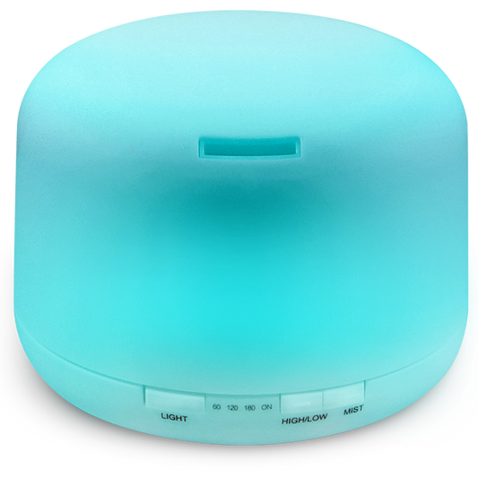 Humidificador Difusor de Aromas Eléctrico Aromaterapia  (500 ml) y Aceite Esencial GRATIS