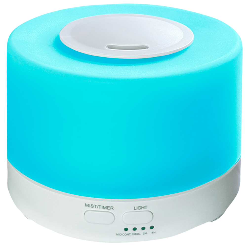 Humidificador Difusor de Aromas Eléctrico Aromaterapia (500 ml) y Aceite Esencial GRATIS