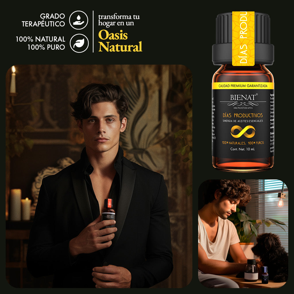 Mezcla de Aceites esenciales Días Productivos
