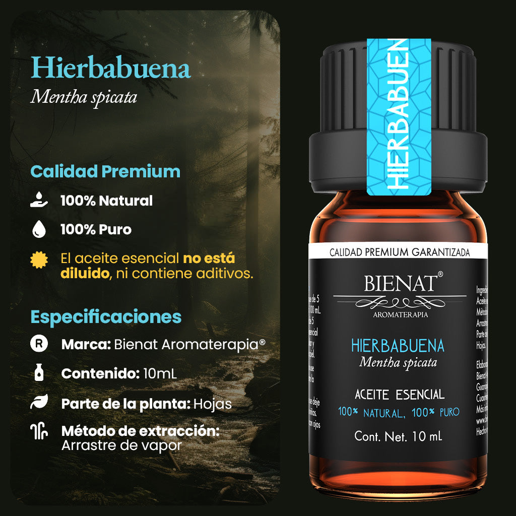 Aceite Esencial de Hierbabuena