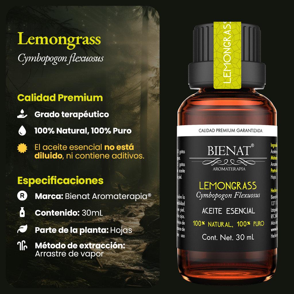 Aceite Esencial de Lemongrass