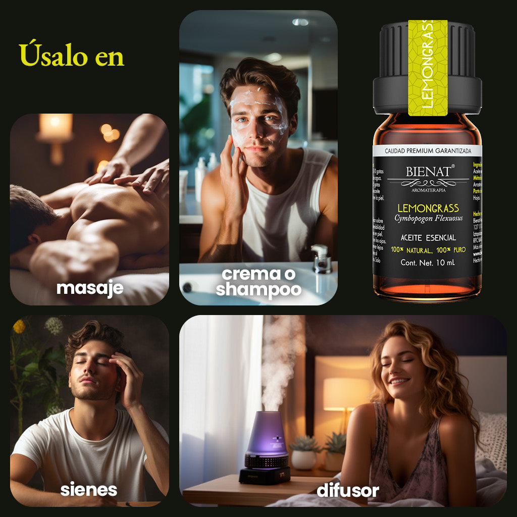 Aceite Esencial de Lemongrass