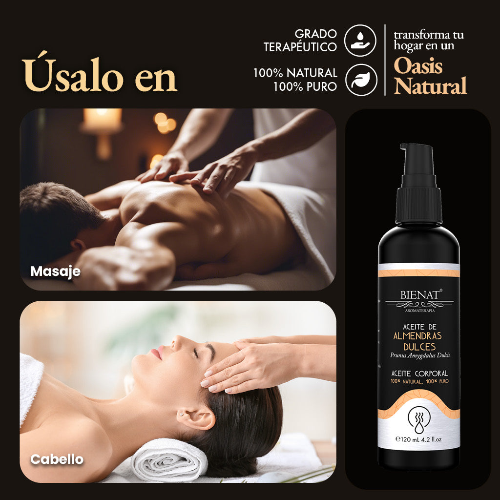 Aceite Para Masajes De Almendras Dulces
