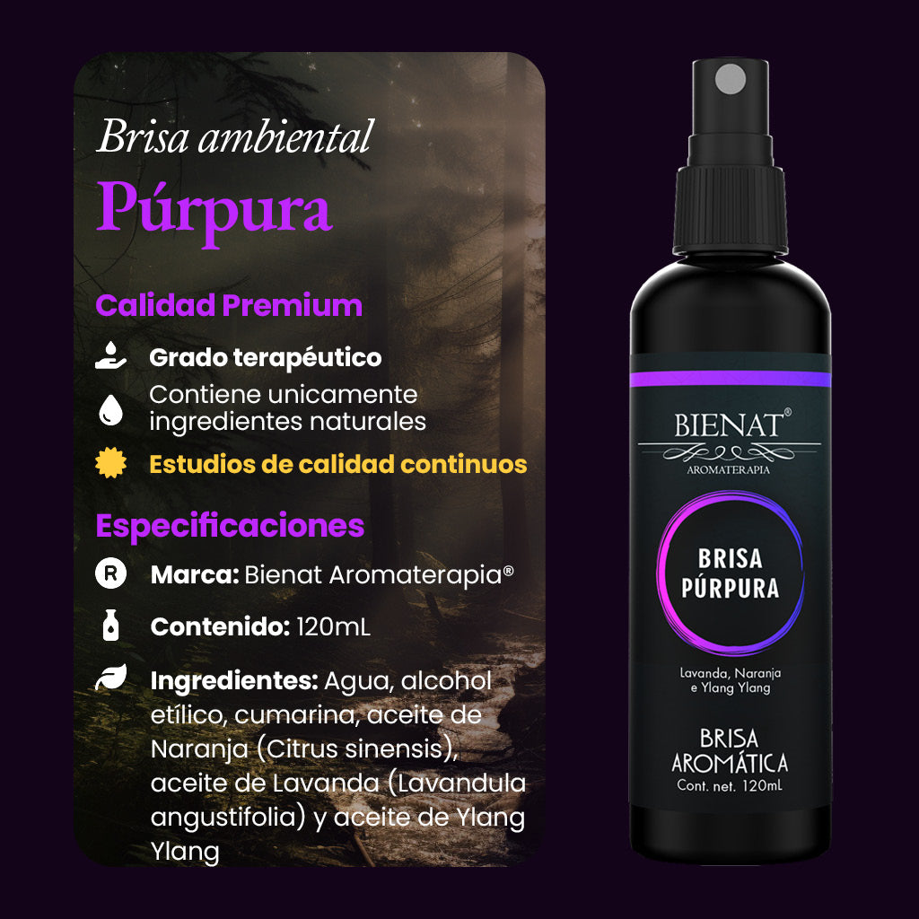 Aromaterapia Brisa Púrpura