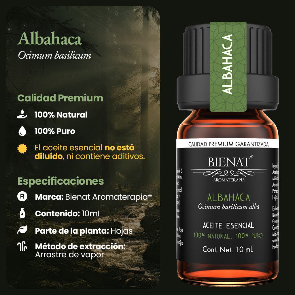 Aceite Esencial de Albahaca