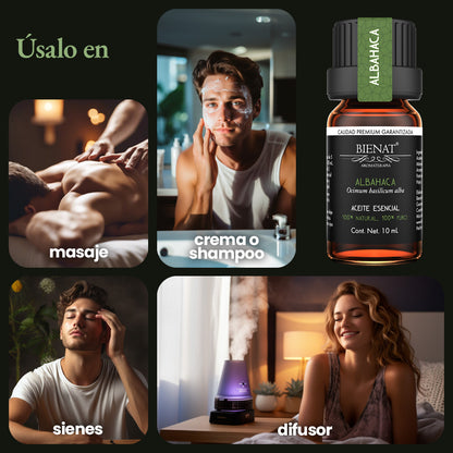 Aceite Esencial de Albahaca