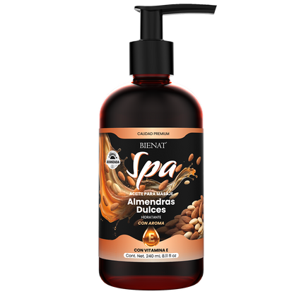 Aceite para masajes de Almendras Dulces