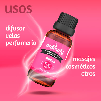 Kit Aromafy Favoritos Coco, Rosas y Jazmín