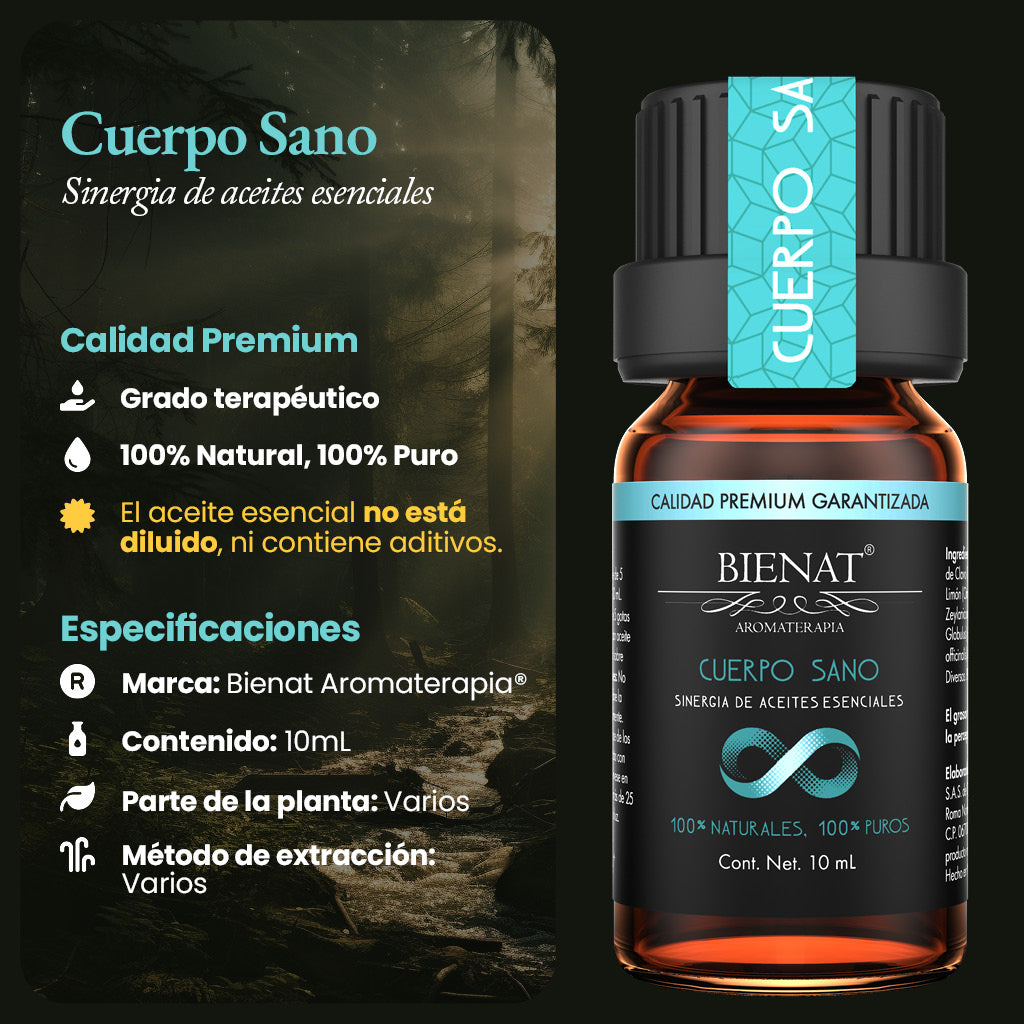 Mezcla de Aceites esenciales Cuerpo Sano