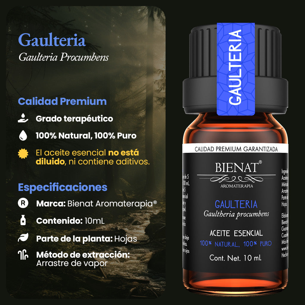 Aceite Esencial de Gaulteria (Wintergreen)