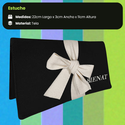 Kit De 6 Favoritos + Estuche de Tela