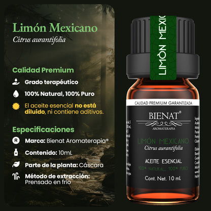 Aceite Esencial de Limón Mexicano