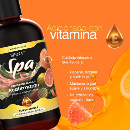Aceite para Masaje Reafirmante