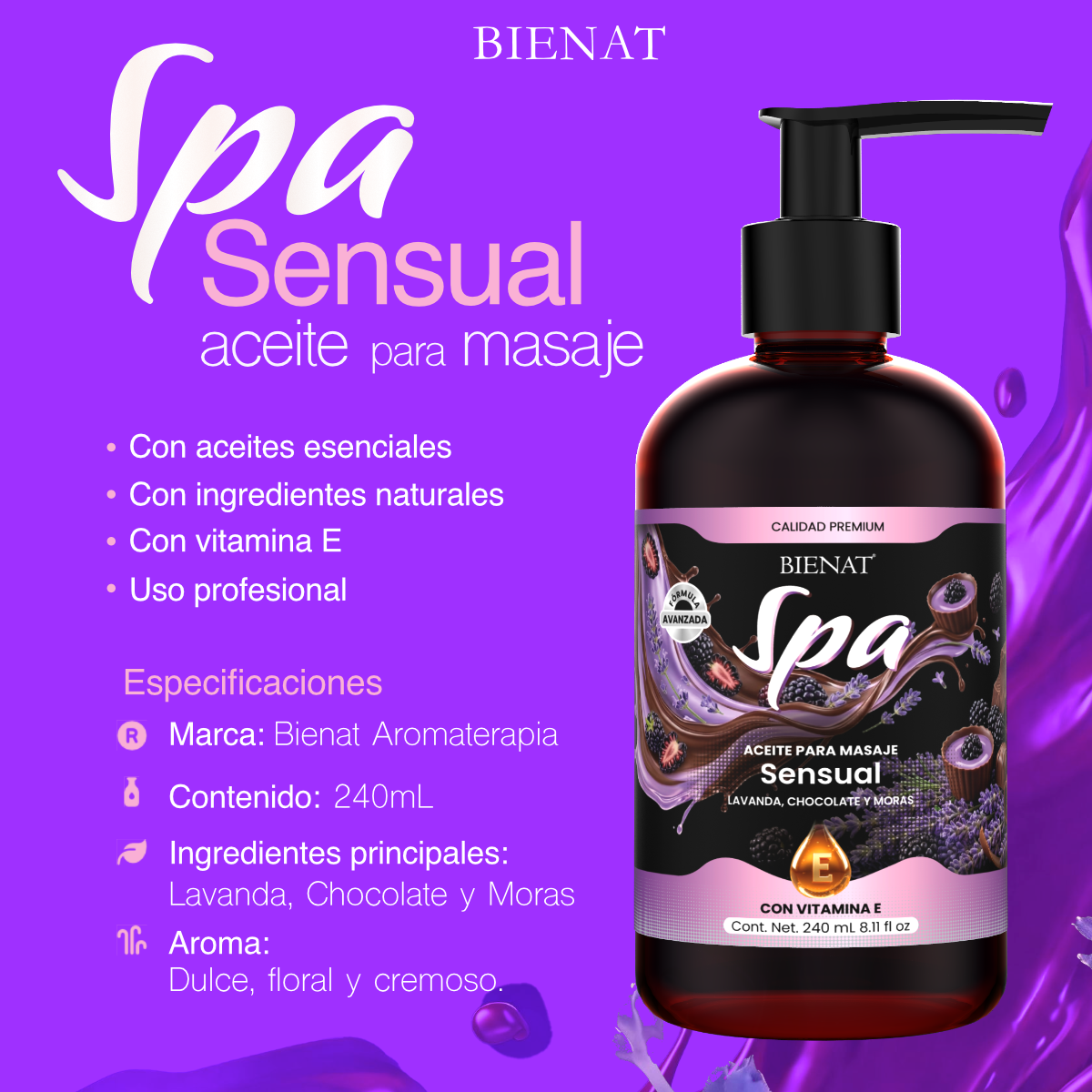 Aceite para Masaje Sensual
