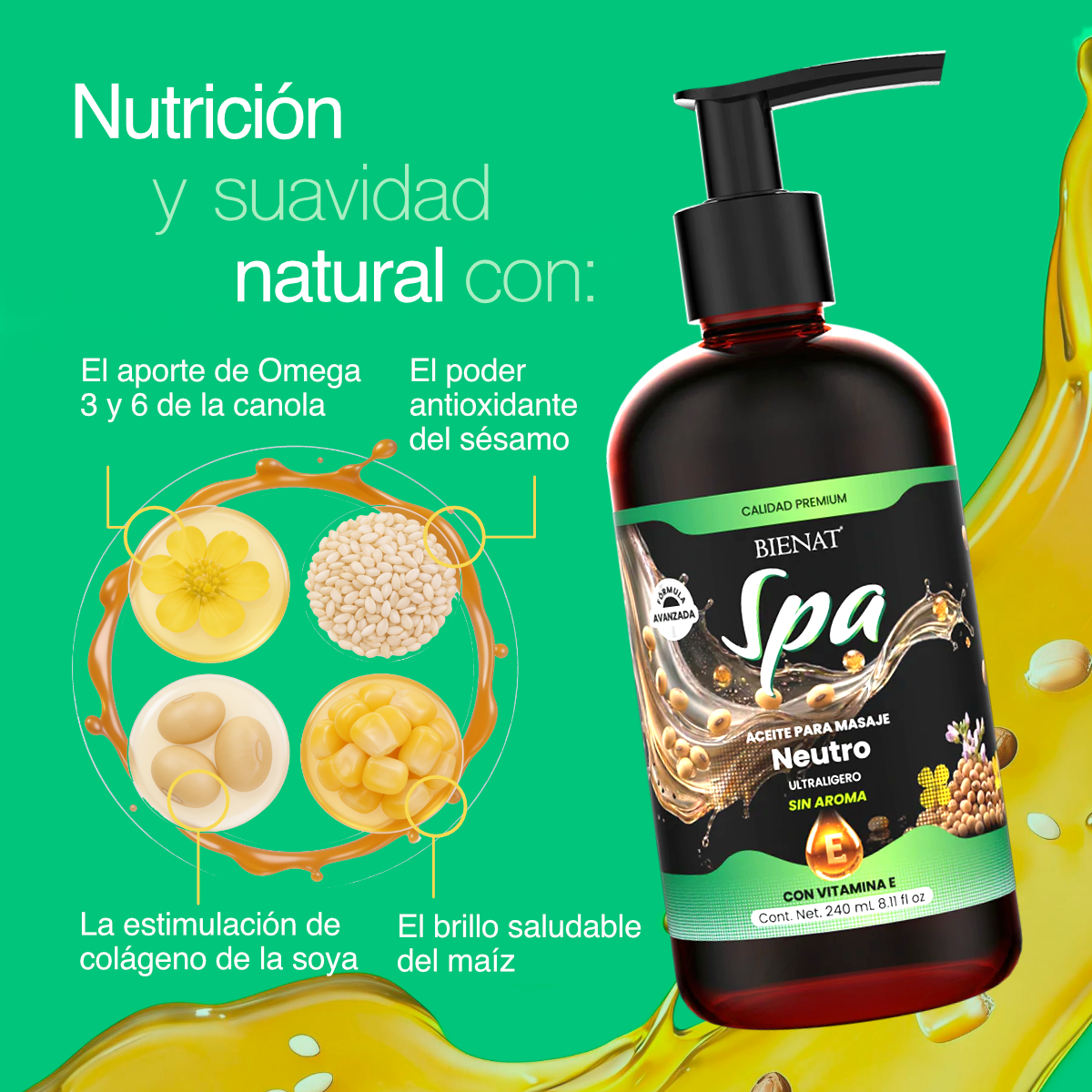 Aceite para Masaje Neutro