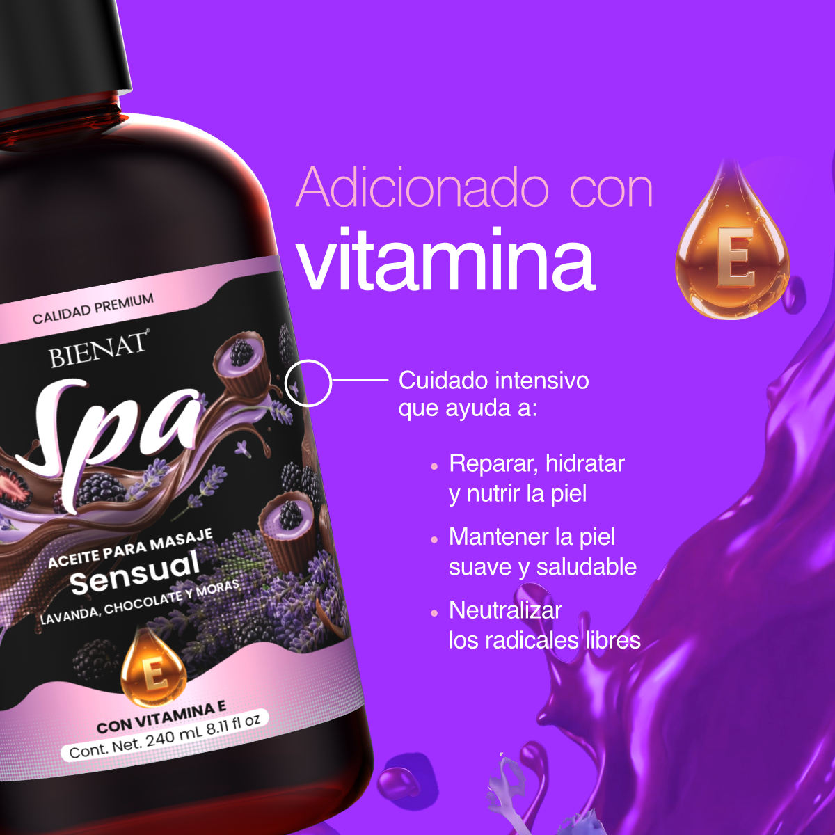Aceite para Masaje Sensual