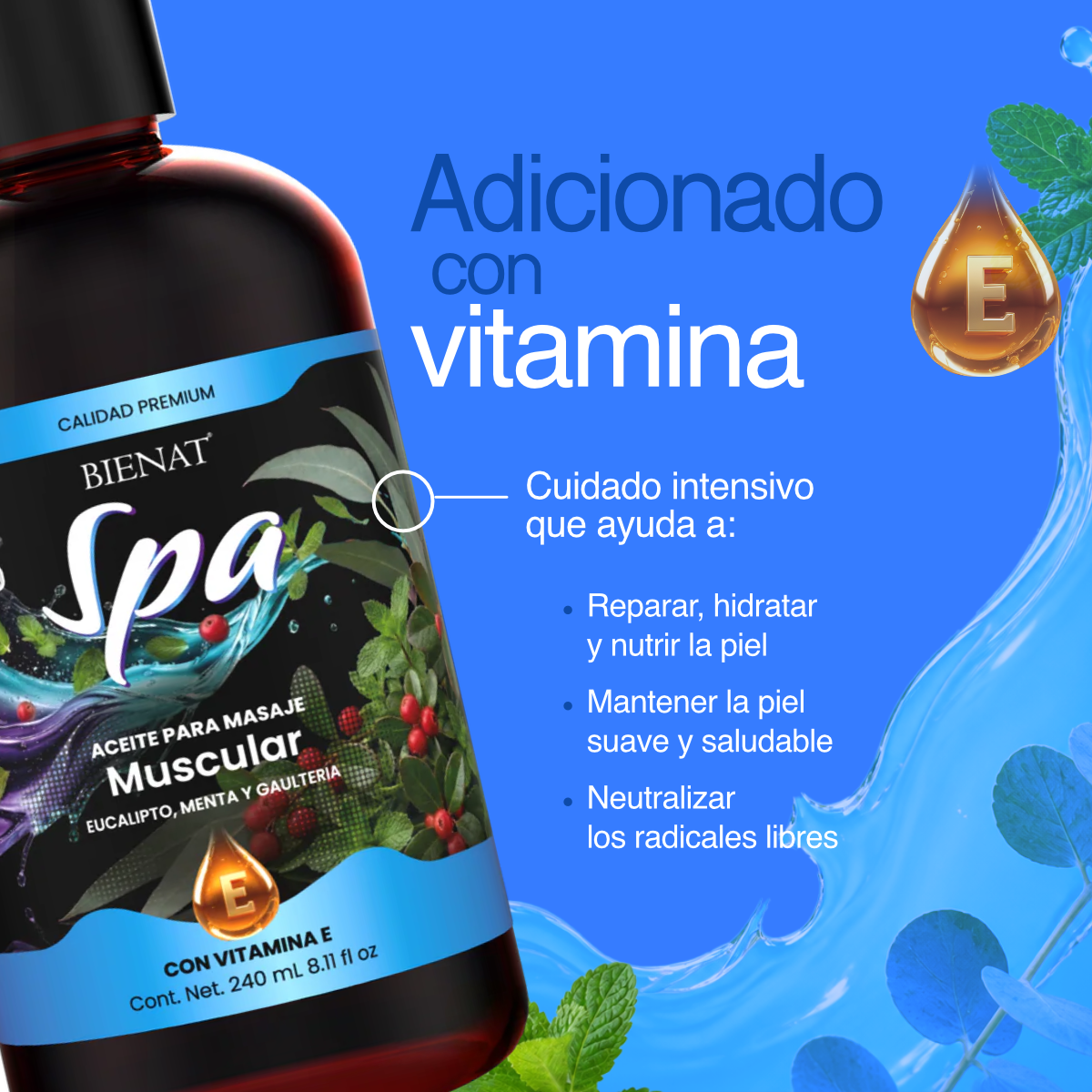 Aceite para Masaje Muscular