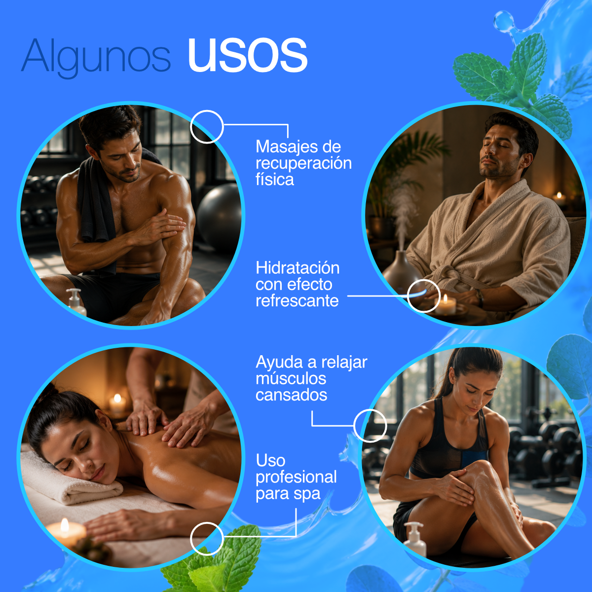 Aceite para Masaje Muscular