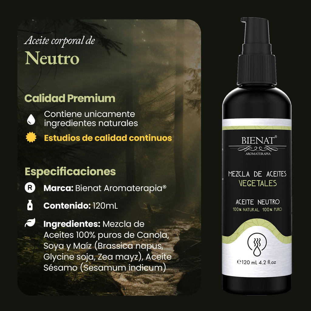 Aceite Para Masajes Neutro