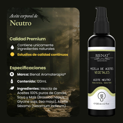 Aceite Para Masajes Neutro