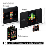 Kit de 3 Aceites Esenciales - Activación - Bienat Aromaterapia México