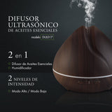 Humidificador Difusor de Aromas MN Eléctrico Aromaterapia  (400ml) y Aceite Esencial GRATIS - Bienat Aromaterapia México