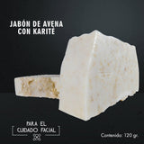 Jabón de Avena con Karité - Bienat Aromaterapia México
