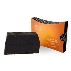 Jabón de Café y Naranja (Anticelulítico) - Bienat Aromaterapia México